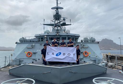image for Royal Navy patrol ship treated to La-Z-Boy comfort post