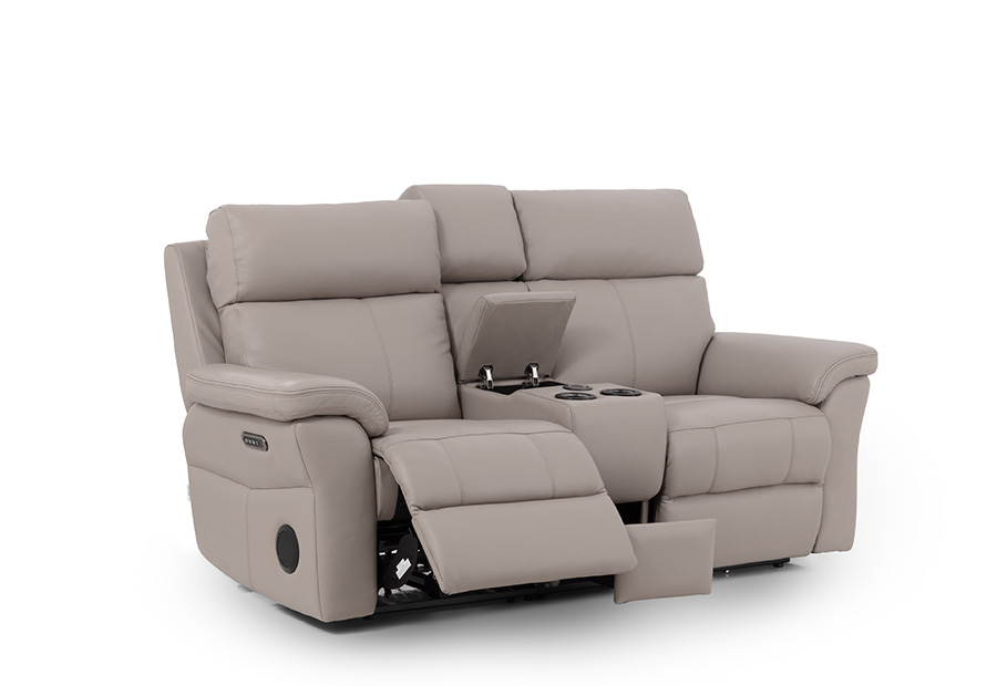 Dixie two seater sofa with console image 2