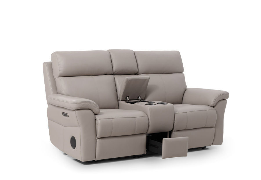 Dixie two seater sofa with console image 3