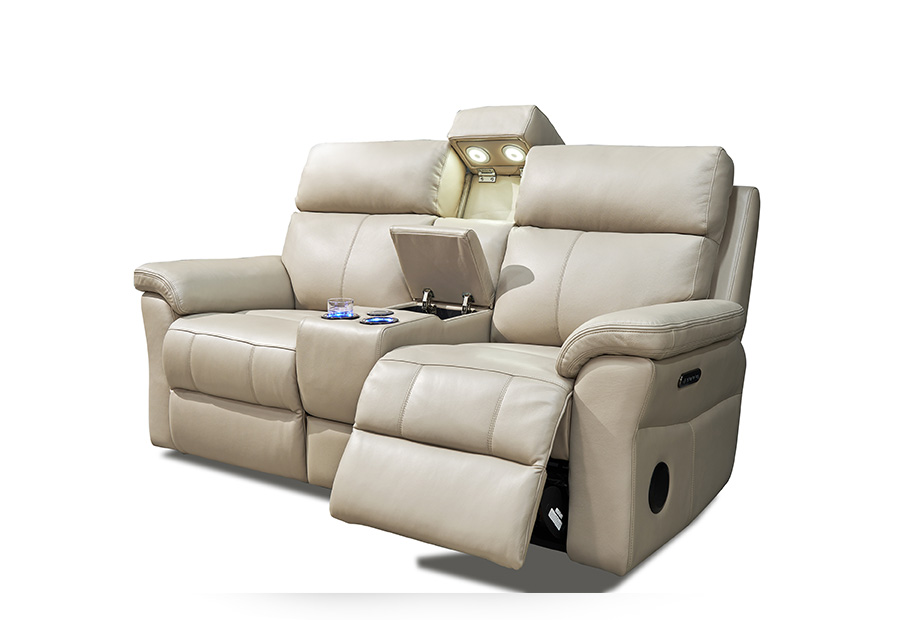 Dixie two seater sofa with console image 4