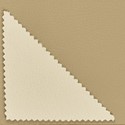 Hessian & Ice White leather swatch