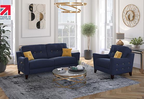 Bartelli range featuring recliners, sofas and chairs