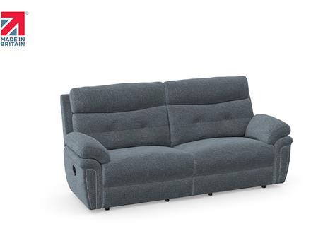 Baxter three seater curved sofa image 2