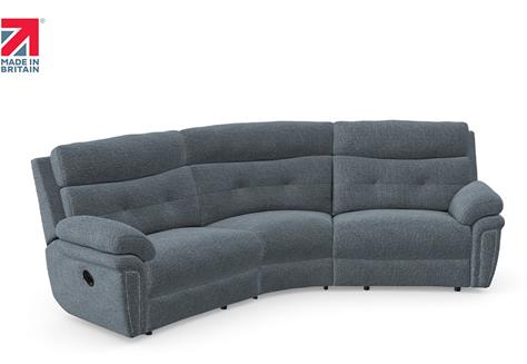 Baxter three seater curved sofa main image