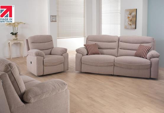 Anna range featuring recliners, sofas and chairs
