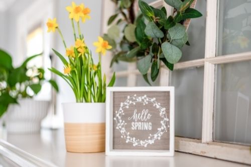 image for How to embrace spring in your living room post