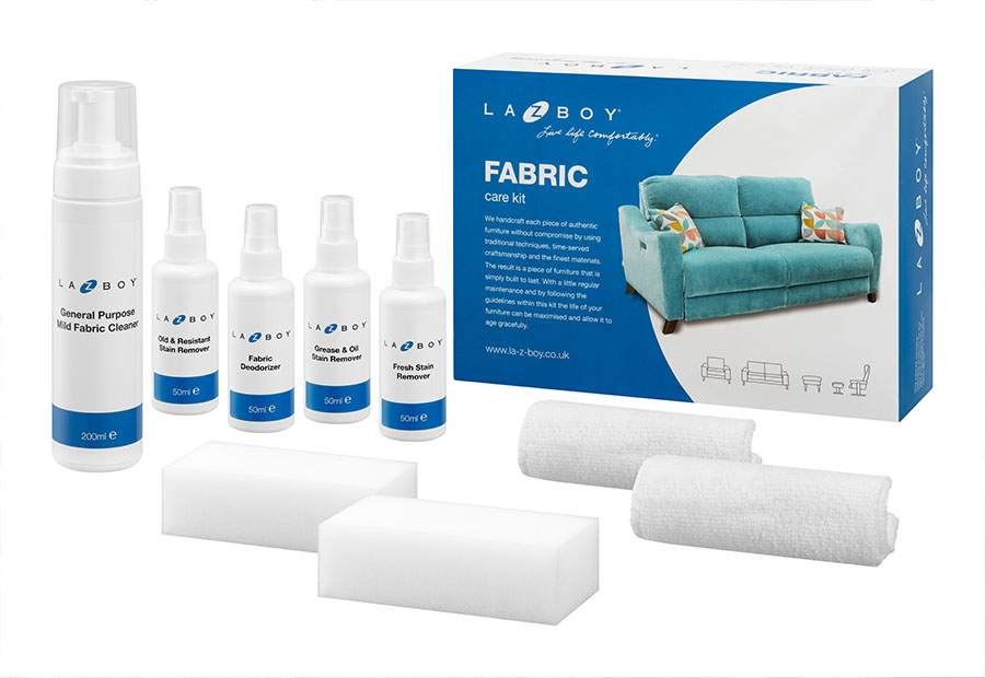 La-Z-Boy Upholstery Fabric Care Kit Microfiber Furniture Cleaner Stain  Remover