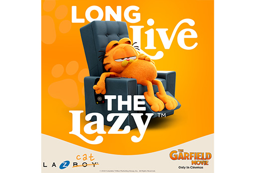 La-Z-Boy UK joins forces with world’s laziest feline in Garfield collaboration  image