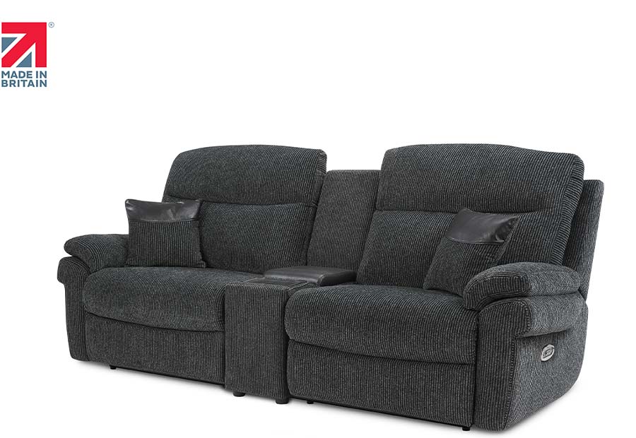 Tamla three seater with console image 2