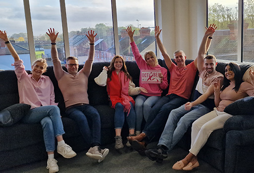 La-Z-Boy UK goes pink to raise breast cancer awareness image