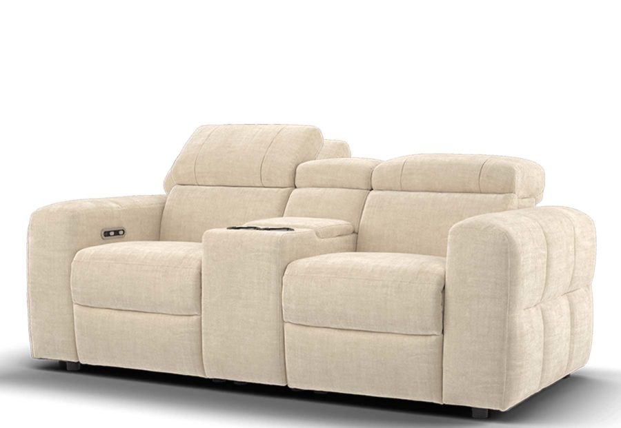 Colorado two seater sofa with console