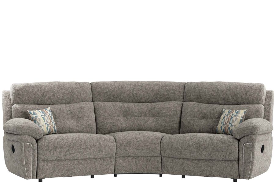 Taylor three seater curved sofa