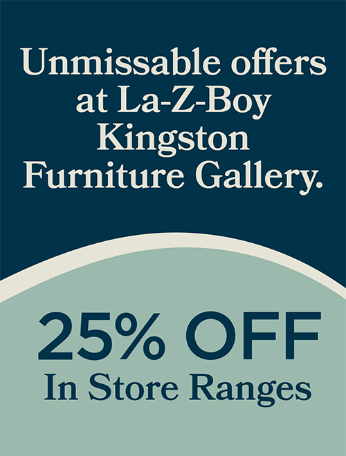 Unmissable offers at Kingston Furniture Gallery. 25% In Store Ranges.