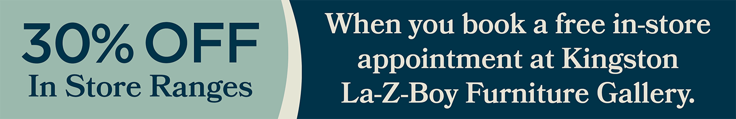 30% Off In Store Ranges when you book an appointment.